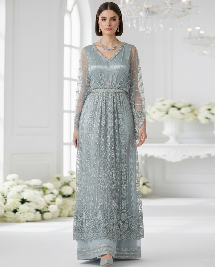 Celeste Mist Kaftan