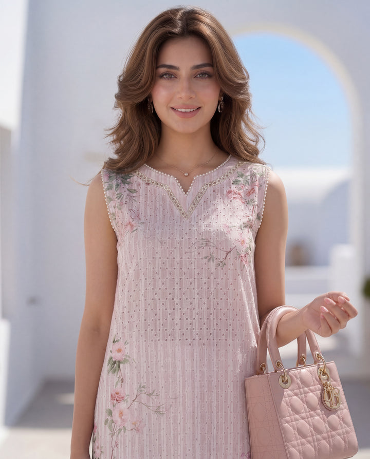 Blush Eyelet Duo (RTW 2PC)