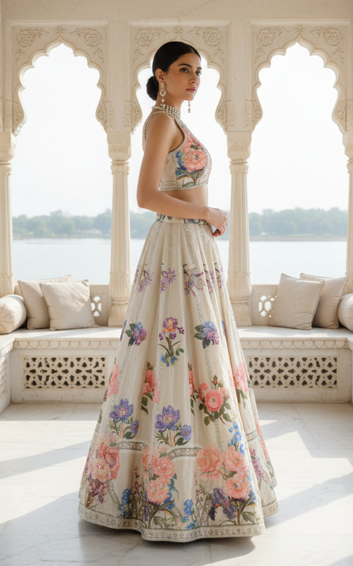 Unstitched Serenade in Bloom