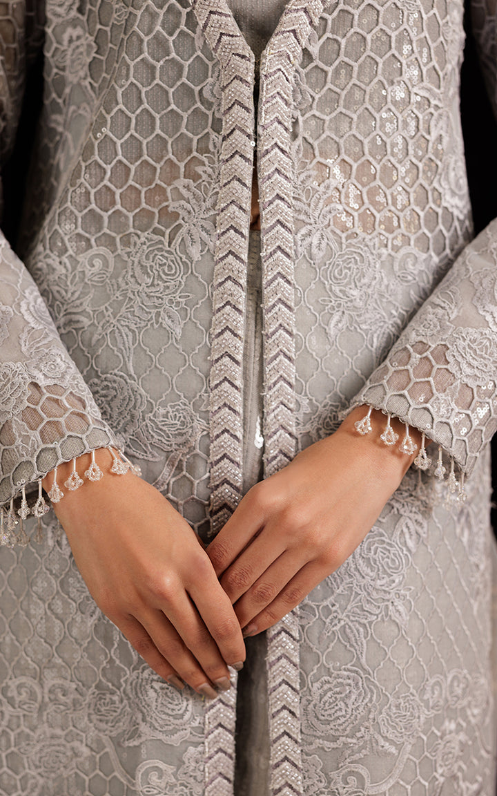 Organza Embroidered Jacket