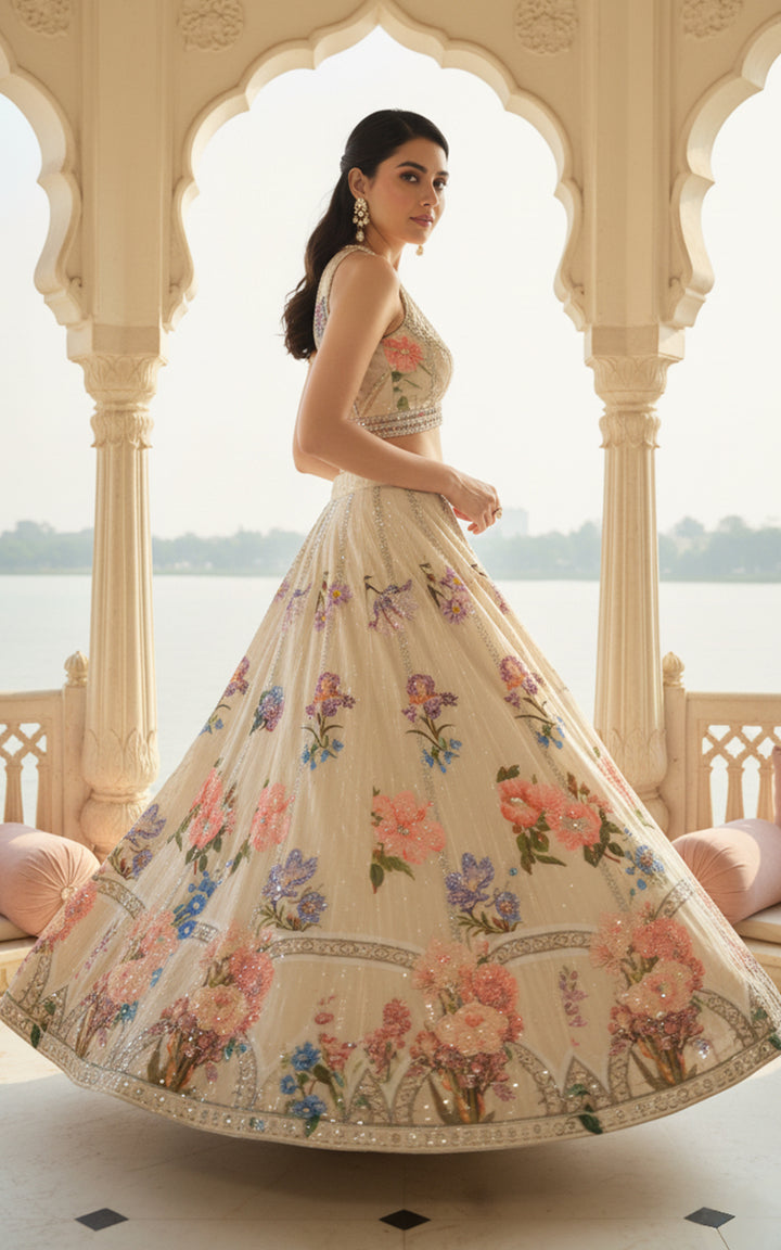 Unstitched Serenade in Bloom
