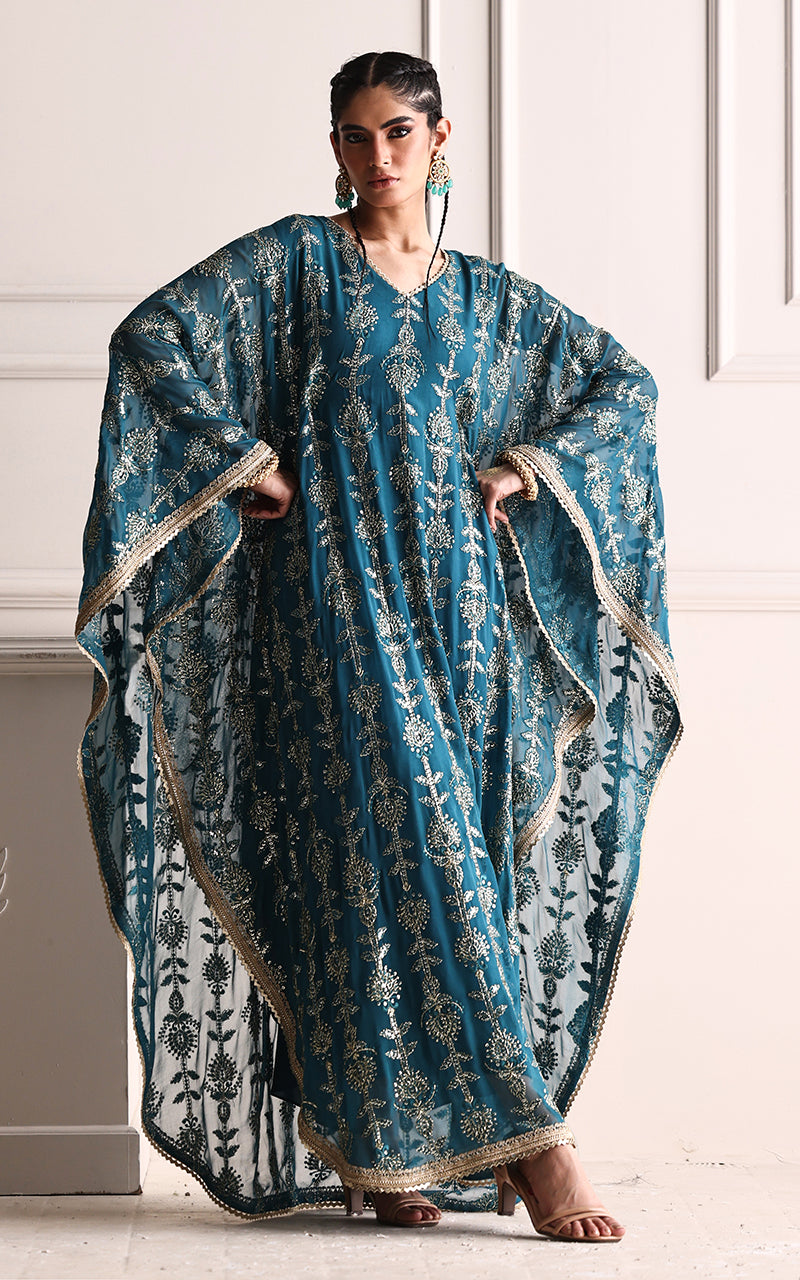 Embroidered Kaftan Threads & Motifs Embroidered Kaftan Threads & Motifs