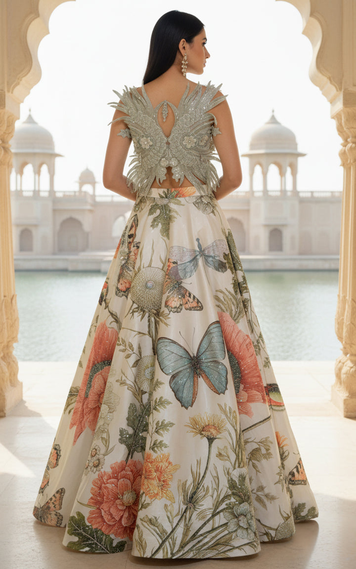 Unstitched Botanical Symphony