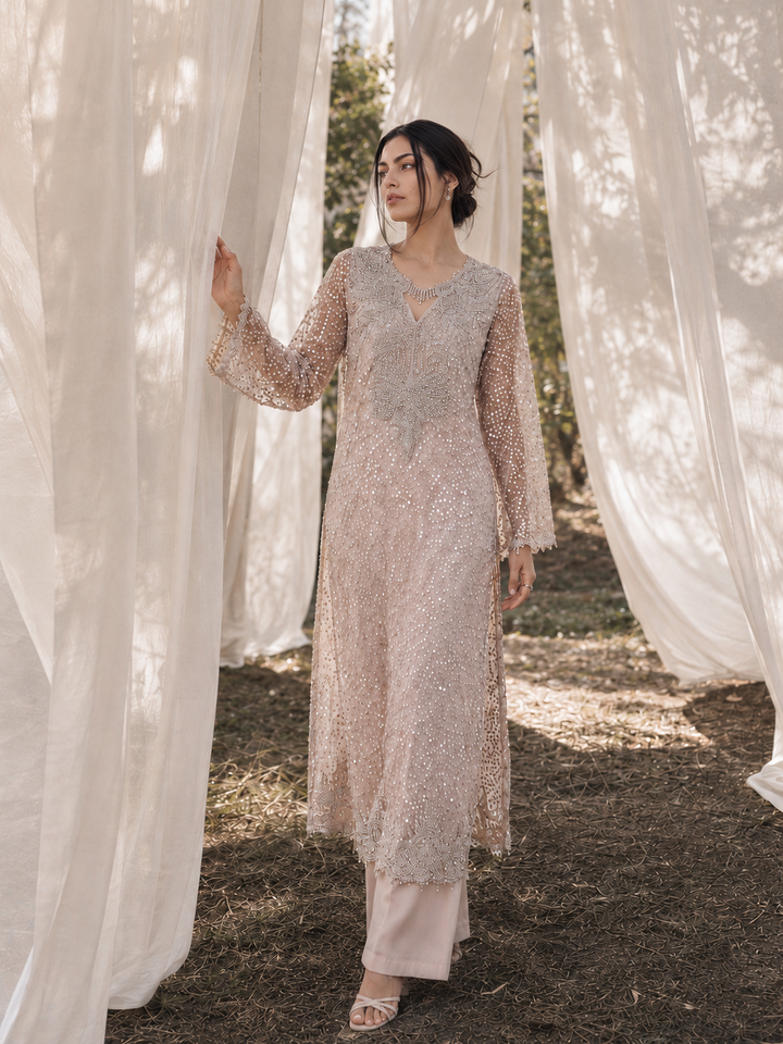 The Champagne Sparkle Straight Set
