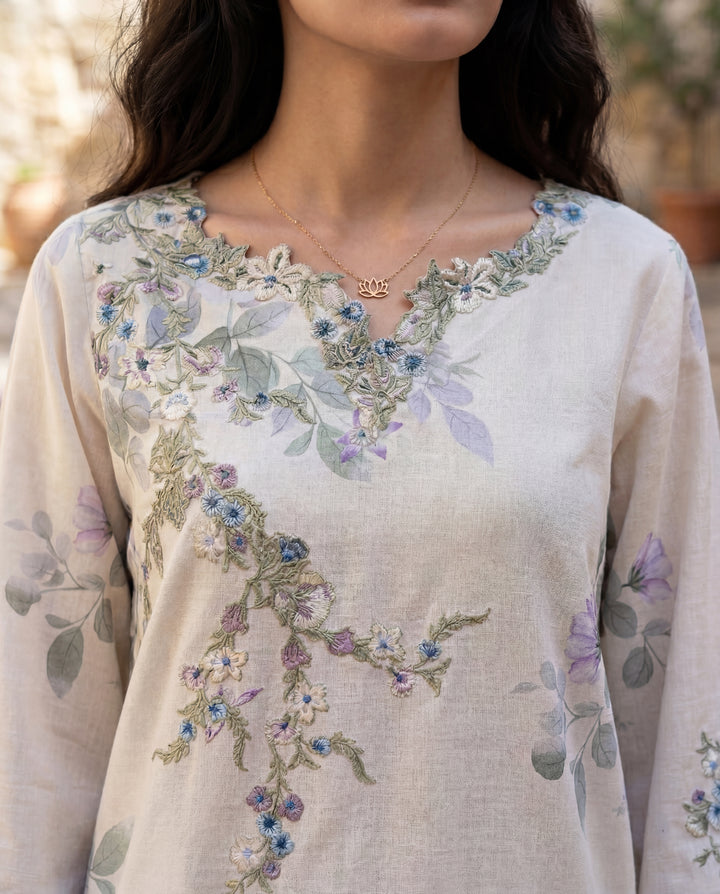 Ethereal Flora Cutwork (RTW 2PC)
