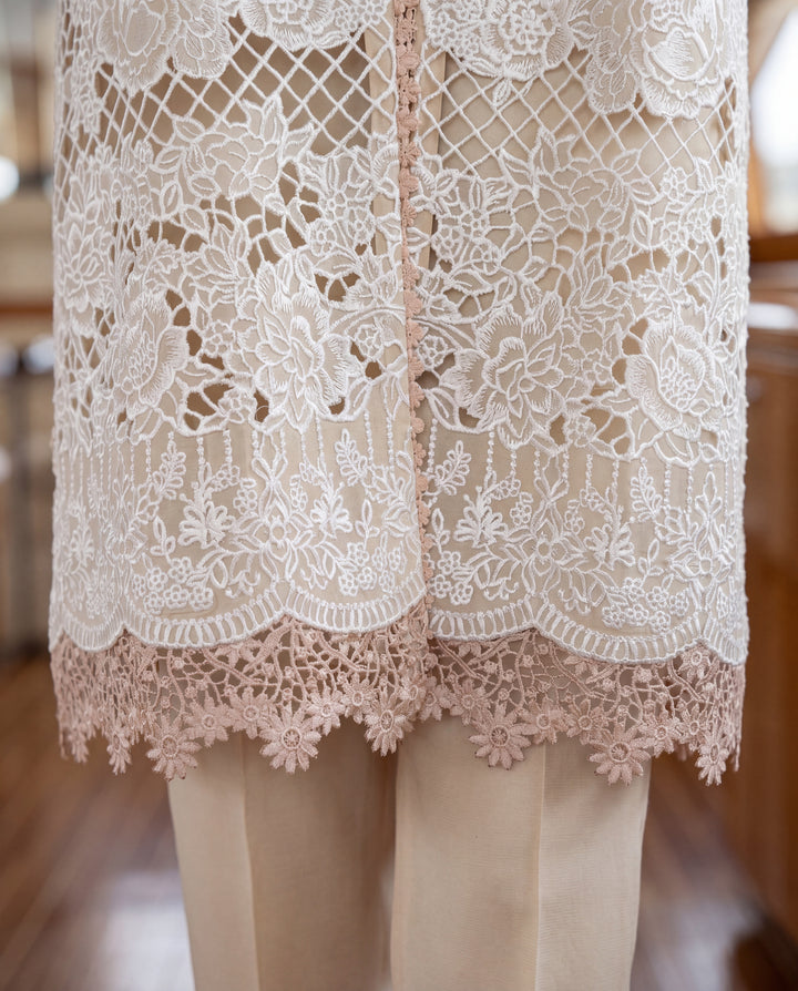 Lumière Cutwork Lawn (RTW 3PC)