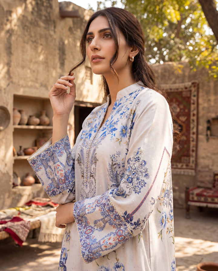 Ivory Bloom Kaftan (RTW 1PC)