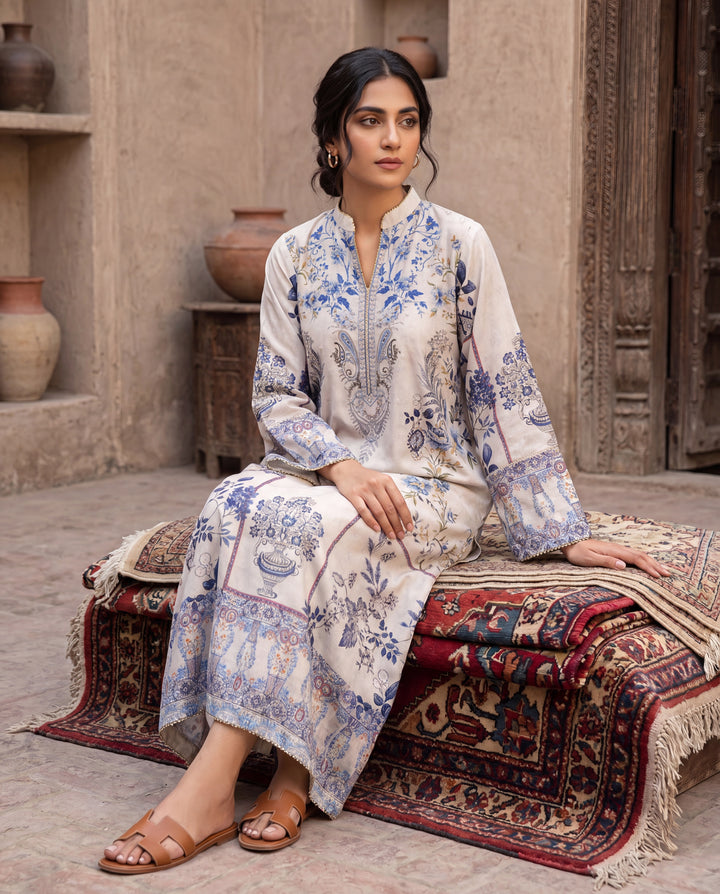 Ivory Bloom Kaftan (RTW 1PC)
