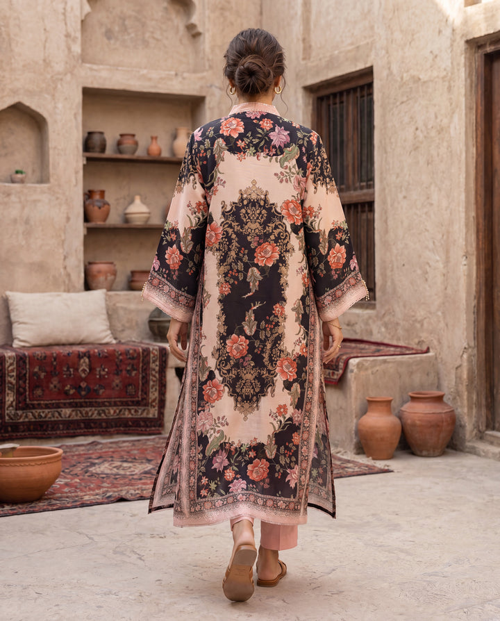 Rosewood Noir Kaftan (RTW 1PC)