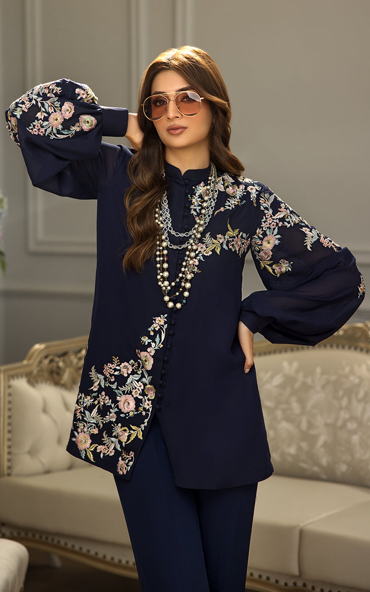 Threads & Motifs Luxury Pret  Chiffon Shirt 8129 main image 0