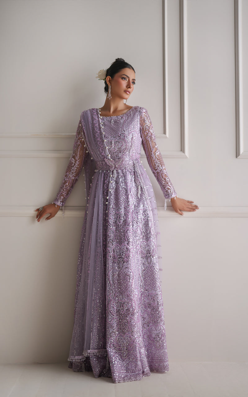 Net Embroidered Maxi (RTW)