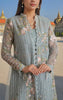 Organza Embroidered Front Open Jacket