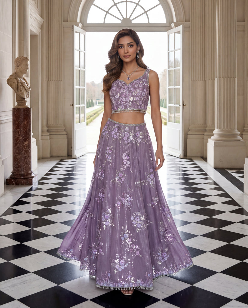 Amethyst Fleur Lehenga Choli