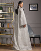 Organza Embroidered Jacket With Maxi