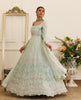Unstitched Pearl Eclat Organza Embroidered Maxi