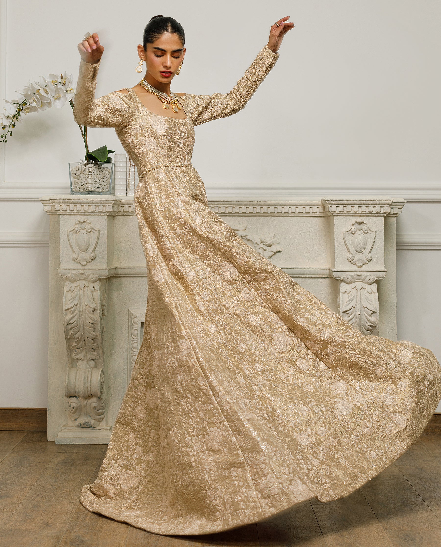 Unstitched Golden Symphony