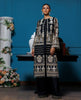 Unstitched Organza Embroidered Jacket