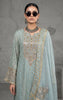 Embroidered Dress With Trouser And Dupatta