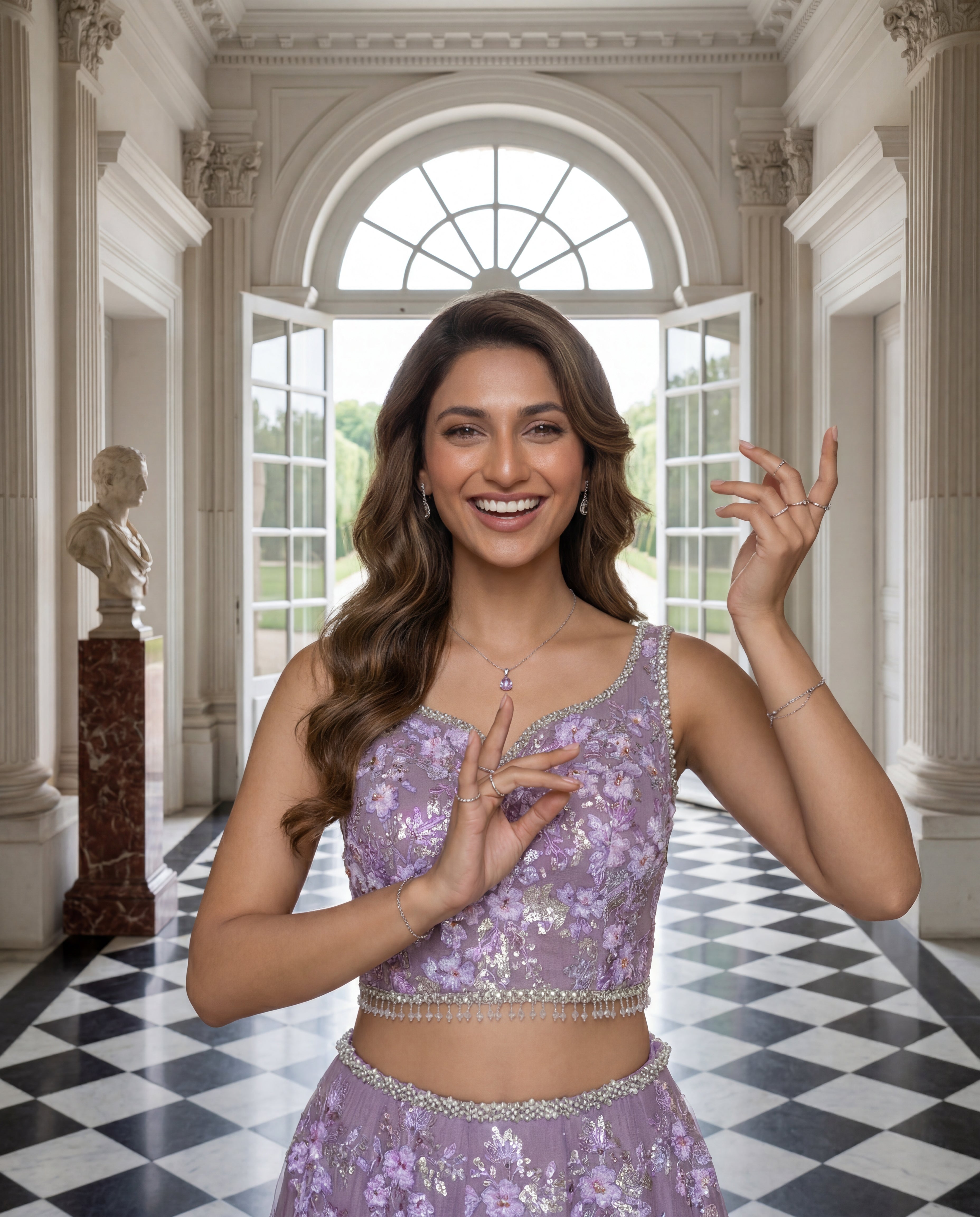 Amethyst Fleur Lehenga Choli