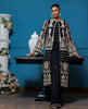 Unstitched Organza Embroidered Jacket