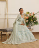 Unstitched Pearl Eclat Organza Embroidered Maxi
