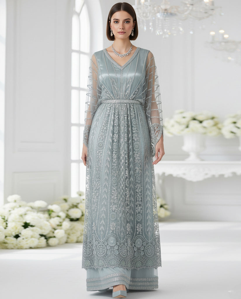 Celeste Mist Kaftan