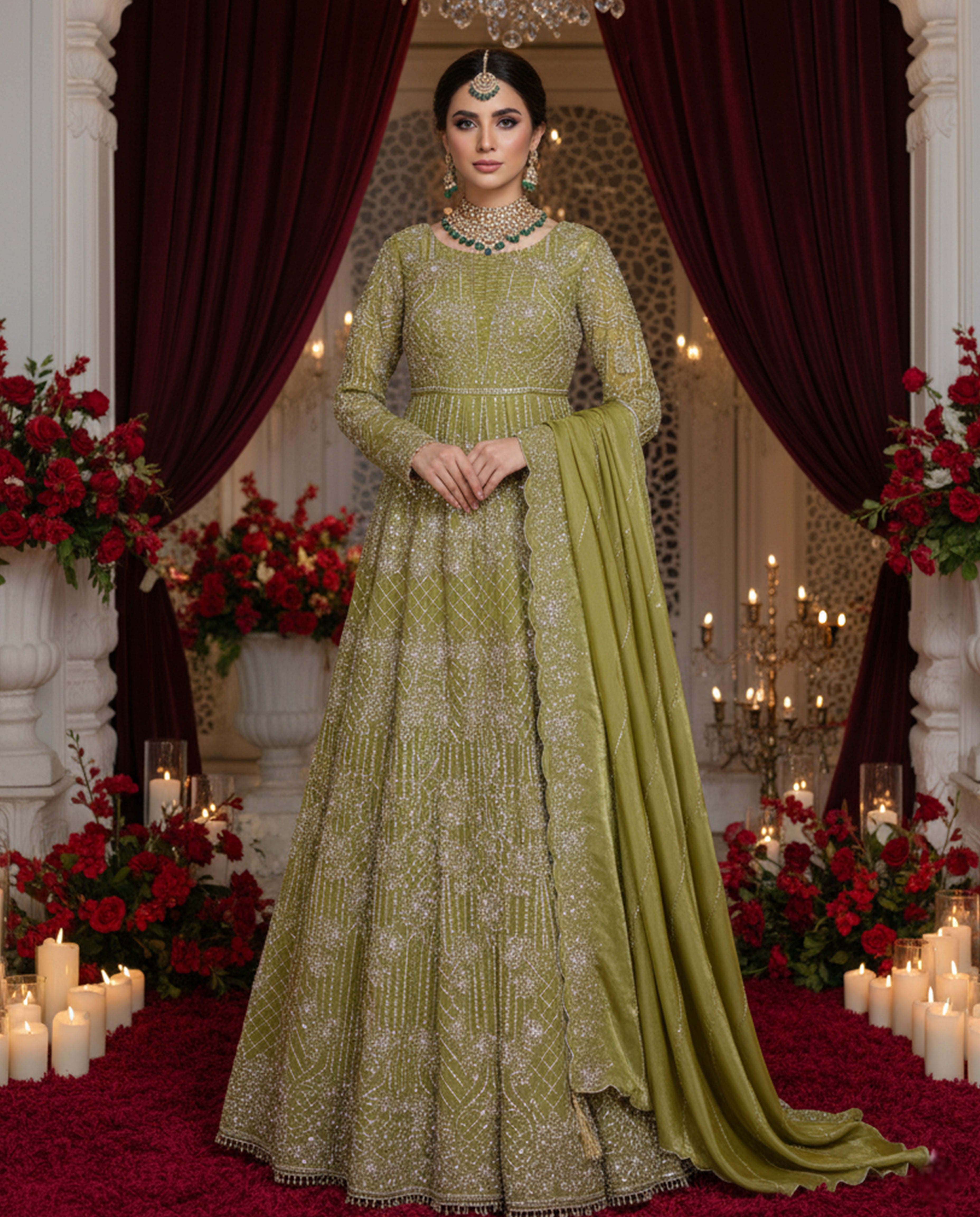 Unstitched Olive Celeste