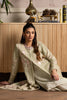 Unstitched The Mint Sage Longline Kurta & Overlay Set