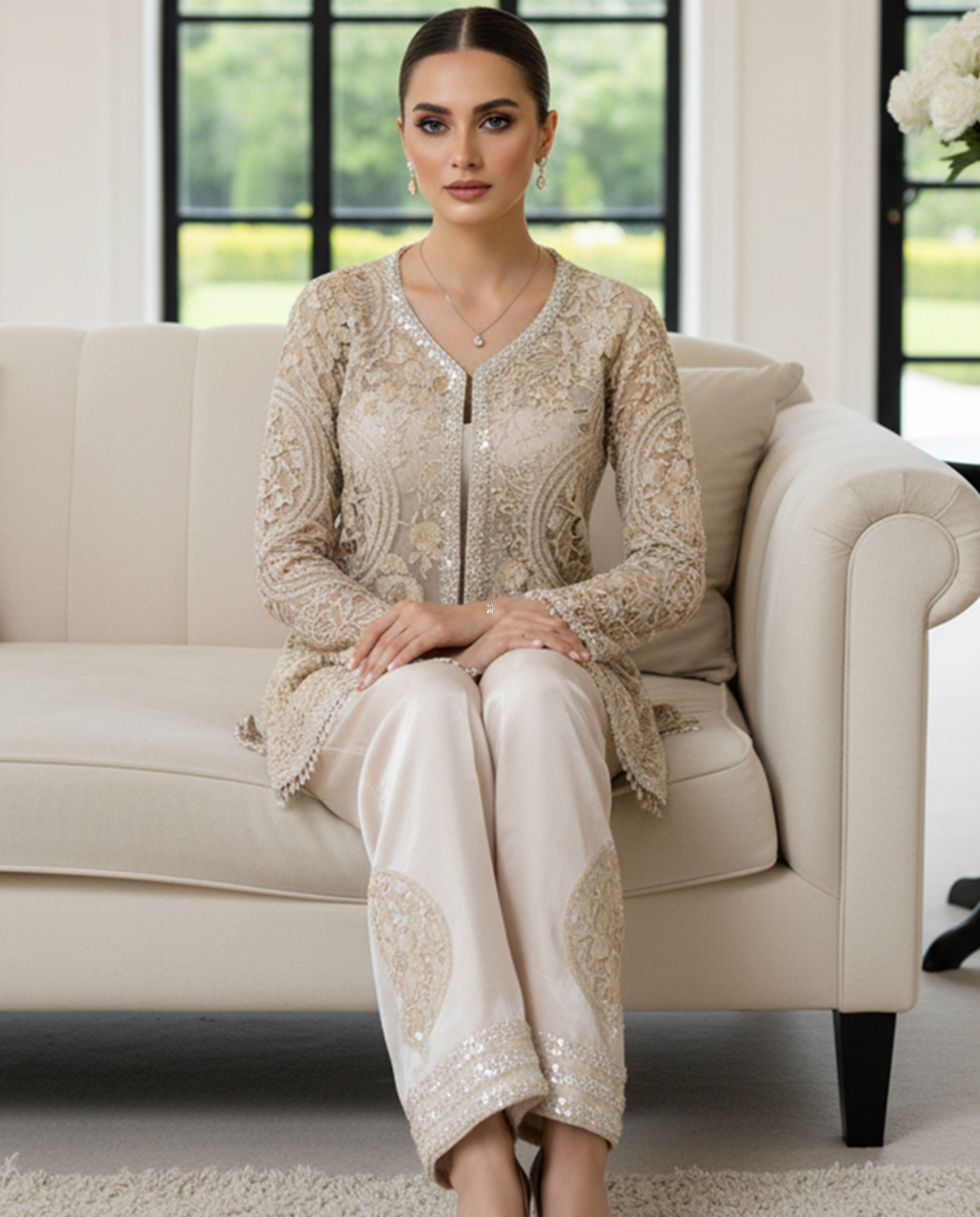 Unstitched Champagne Elan