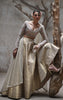 Organza Embroidered Blouse With Lehenga
