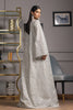 Unstitched Organza Embroidered Jacket With Maxi
