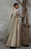 Organza Embroidered Blouse With Lehenga