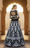 Embroidered Blouse & Lehenga with Dupatta