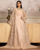 Unstitched The Peach Crushed Maxi & Jacket Set