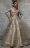 Organza Embroidered Blouse With Lehenga