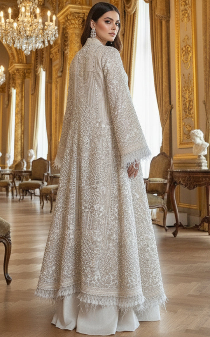 Organza Embroidered Jacket