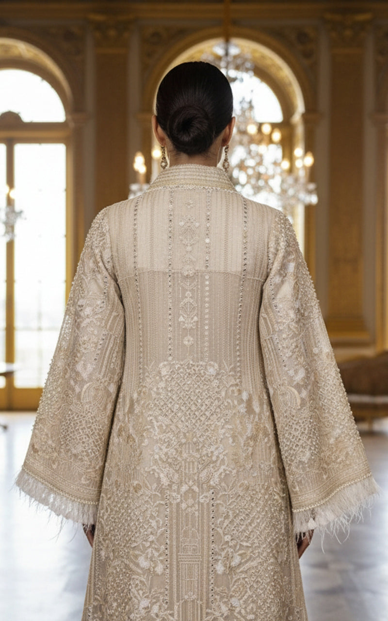 Organza Embroidered Jacket