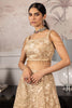 Unstitched Embroidered Blouse And Lehenga