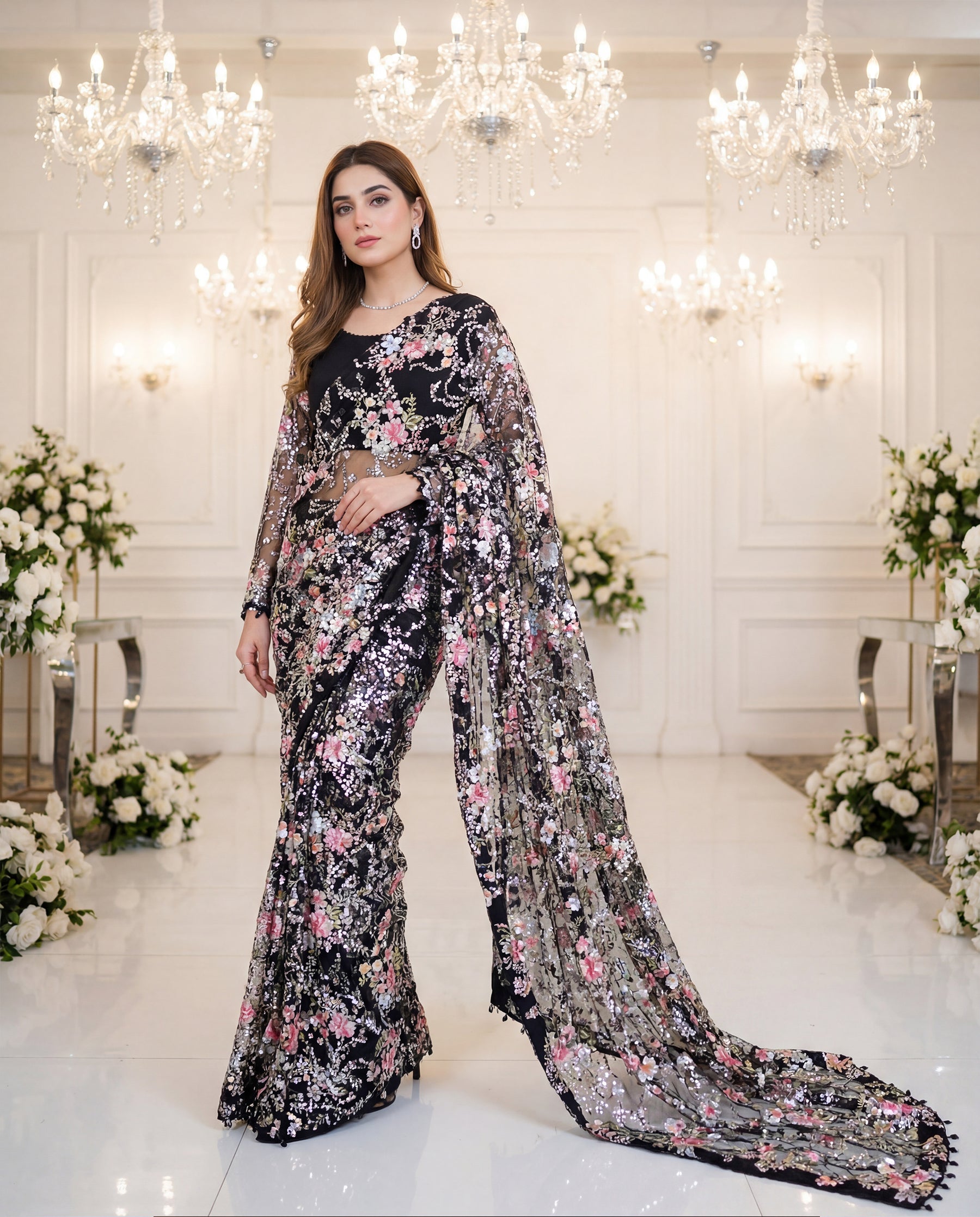 Unstitched Saree Packet