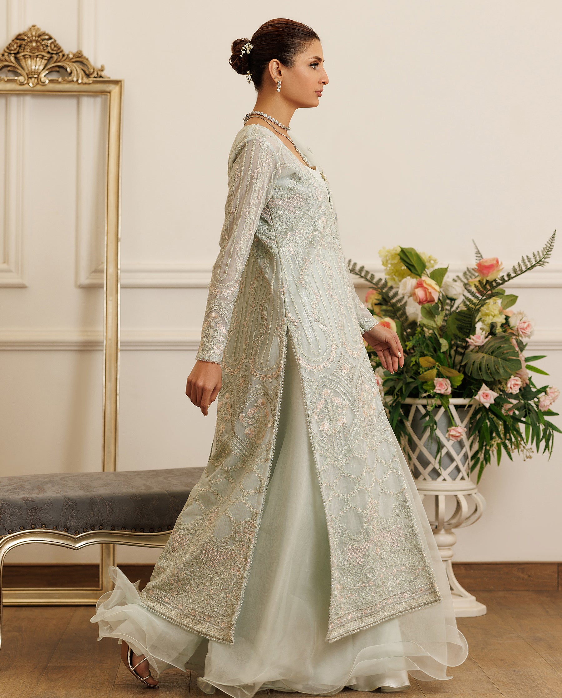 Unstitched Celestial Radiance Gown