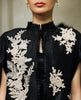 Embroidered Cape With Trouser