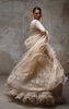 Organza Embroidered Blouse And Lehenga