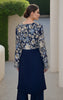 Chiffon Embroidered Shirt