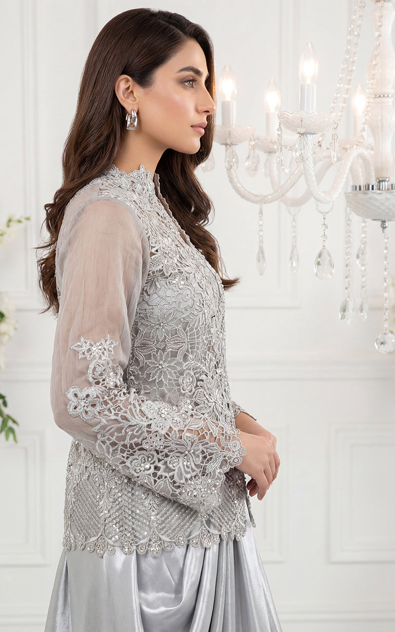 Unstitched Embroidered Fabric