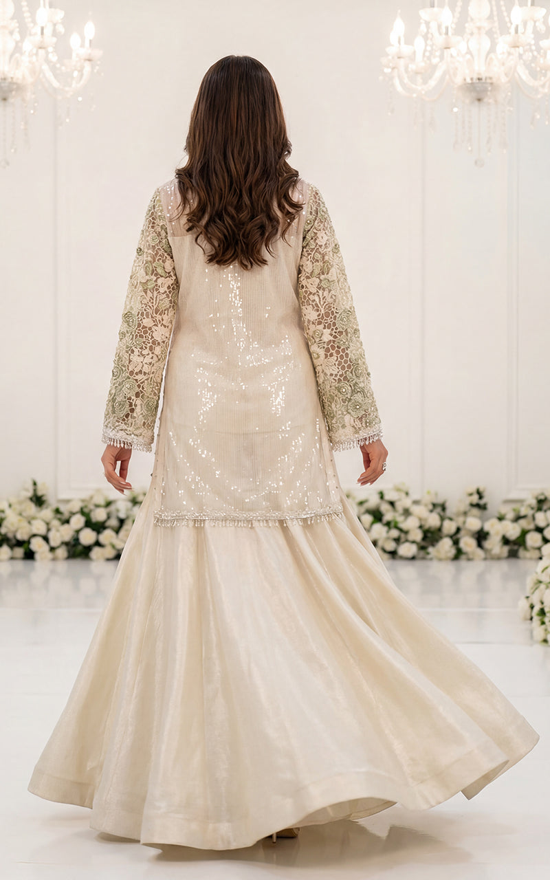 Unstitched Embroidered Fabric