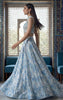 Unstitched The Azure Bloom Sequin Lehenga Choli