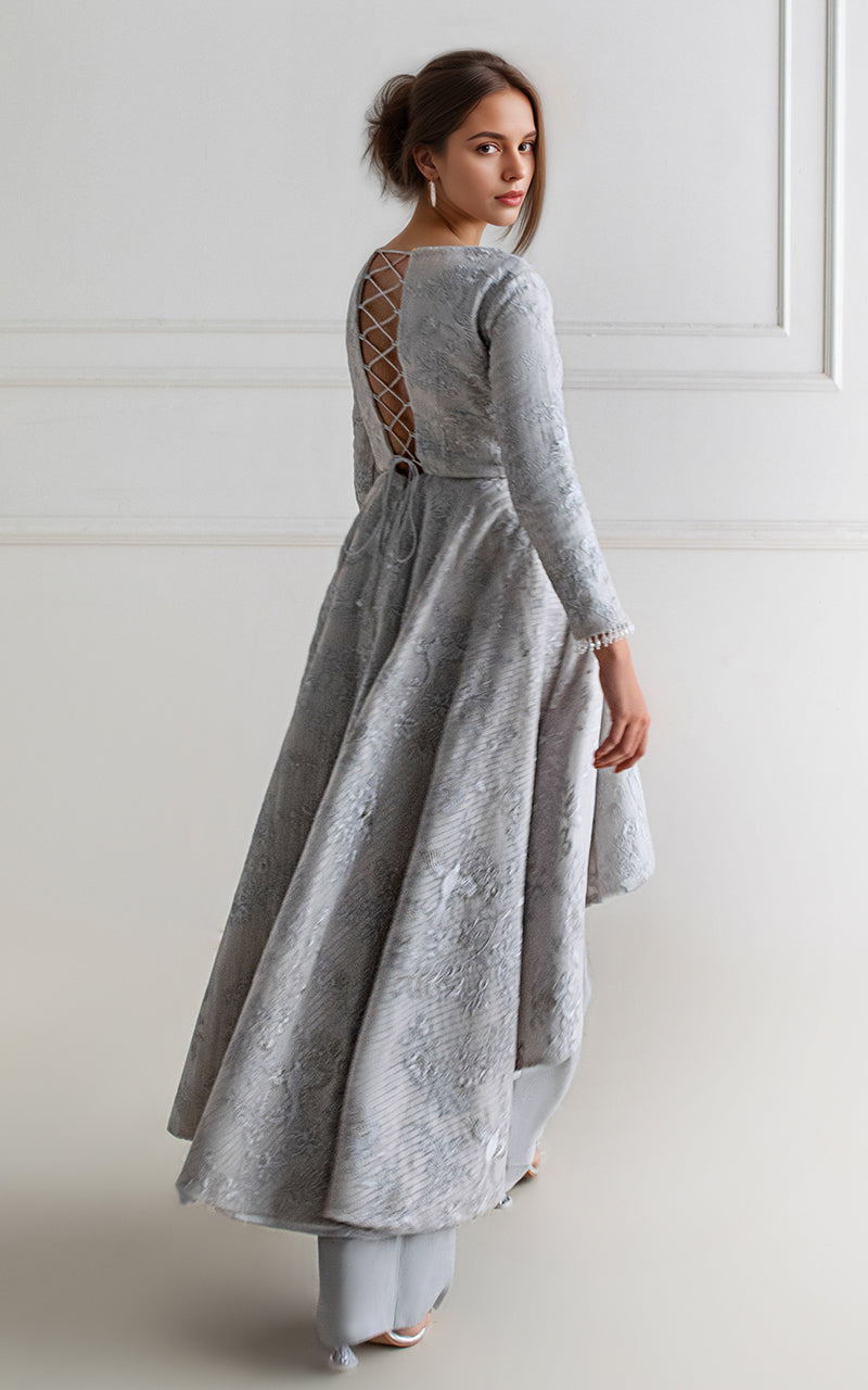 Unstitched Embroidered Fabric