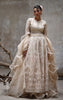 Organza Embroidered Blouse And Lehenga