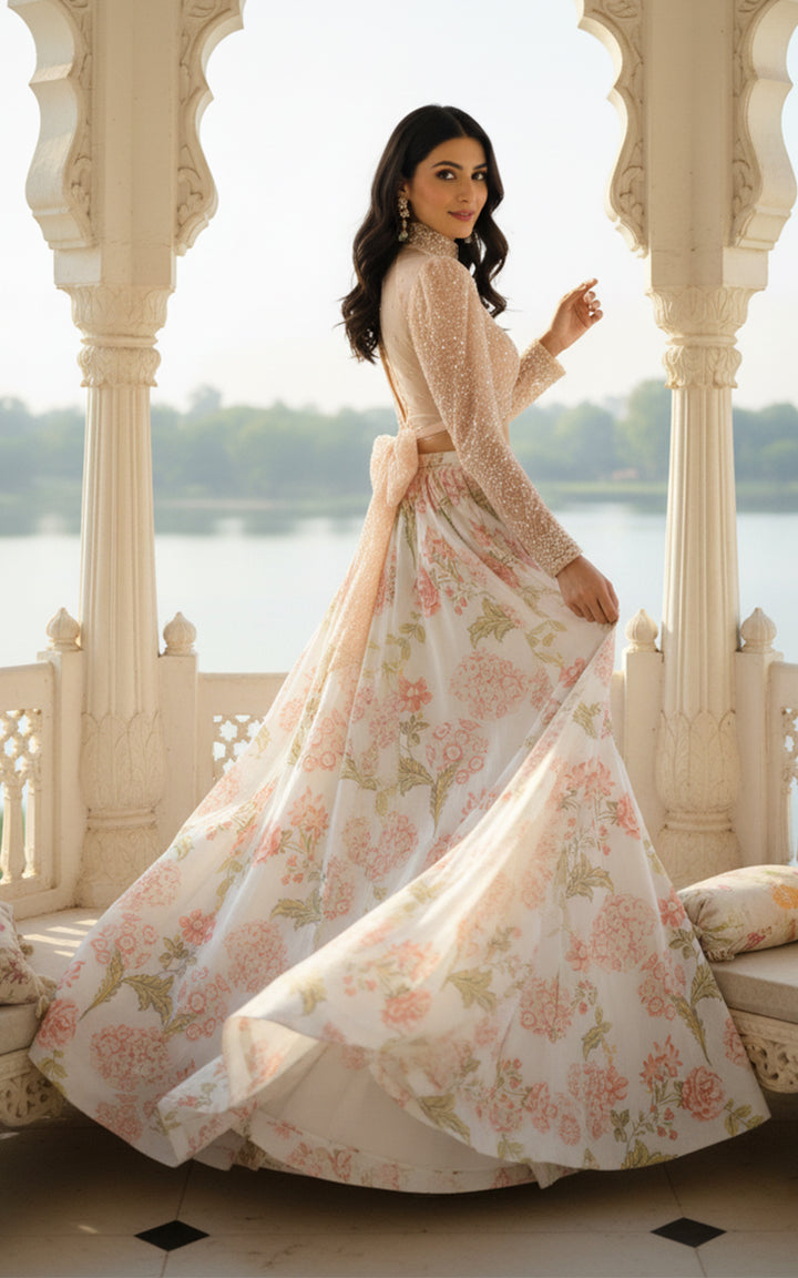 Floral Bloom Lehenga Set