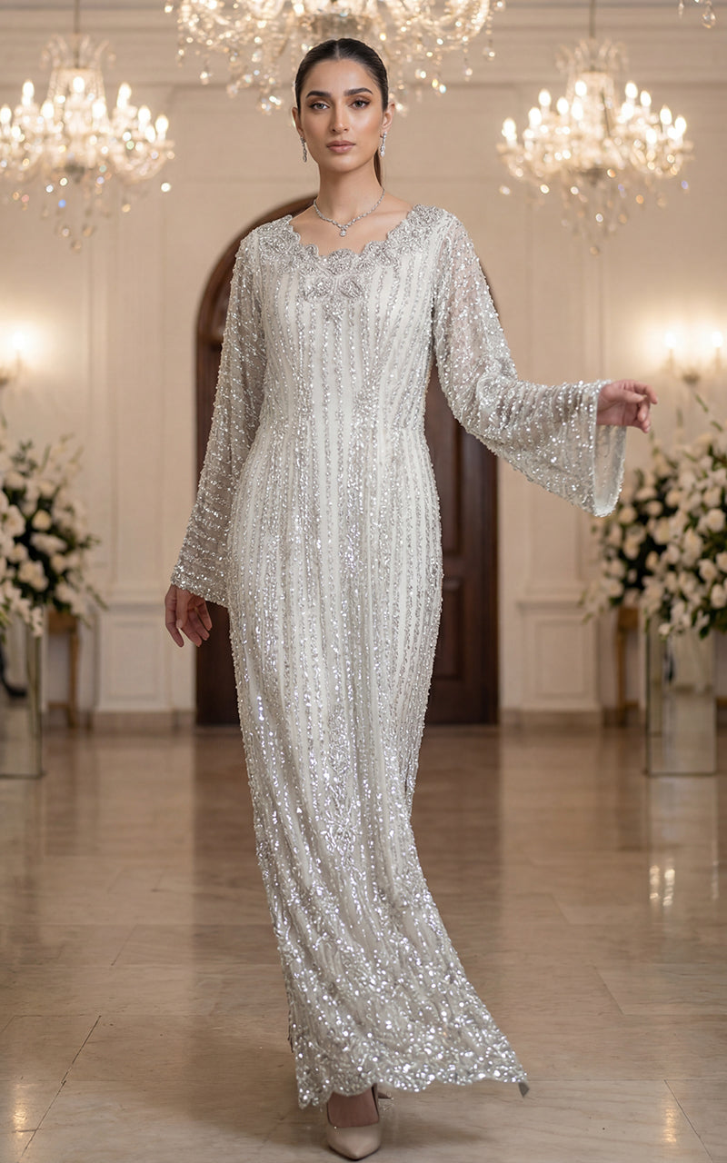 Unstitched Embroidered Fabric